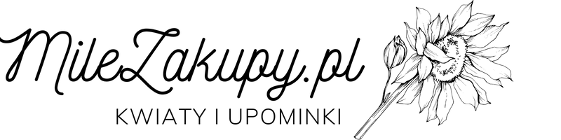 Logo kwiaciarni MileZakupy w Bytomiu